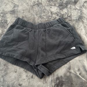 North face fleece shorts